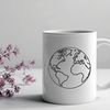 Vibrant 3D Globe Illustration Illustrated 3D globe of the Earth in a vector format.
