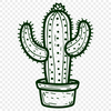 Stunning Cactus Clip Art