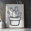 Desert Plant Decal In SVG, PNG, PDF And DXF File Formats