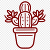 Free Free Desert Plant - Free SVG Download, Commercial Use