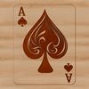 Ace of Spades SVG Clip Art Vector illustration of playing cards with the Ace of Spades symbol.