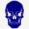 Skull In SVG Format - Free Commercial Use License