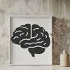 Artistic Brain Decal