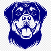 Free Unique Rottweiler Vector Craft File PNG - Commercial Use