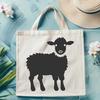 Unique Sheep Vector Drawing - Free PDF Download