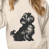 Unique Shih Tzu In SVG, PNG, PDF And DXF File Formats - Free