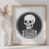 Skeleton Drawing In PNG & SVG - Free Digital Download