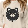 Pomeranian In SVG Format - Free Commercial Use License