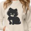 Cute Sitting Pomeranian SVG