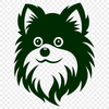 Pomeranian In DXF For Download, Free Commercial Use