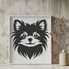 Pomeranian In SVG For Download, Free Commercial Use