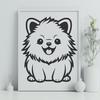 Artistic Pomeranian - Vinyl PDF