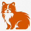 Standing Pomeranian DXF