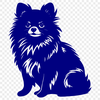 Unique Pomeranian SVG - For Sublimation Project