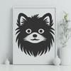 Beautiful Pomeranian Printable Artwork