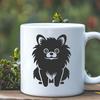 Stunning Pomeranian - Vinyl PDF