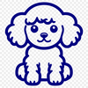 Stunning Poodle In DXF - Free Download