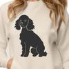 Sitting Poodle Vector Image - Free PNG