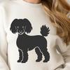 Poodle Decal In SVG, PNG, PDF And DXF Formats