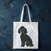 Sitting Poodle Vector Image - Free PNG