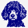 Unique Poodle In SVG, PNG, PDF And DXF File Formats - Free