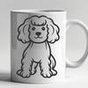 Poodle DXF For Download - Free Commercial Use License