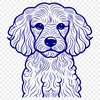 Free Unique Poodle Vector Craft File PDF - Commercial Use