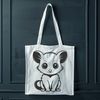An isolated vector graphic of a possum, suitable for design and crafting projects.