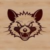 Detailed Possum Vector Design A detailed illustration of a possum, a wild animal native to Australia and surrounding regions.