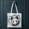 A vector illustration of a possum, suitable for digital design and cutting machine projects.