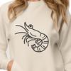 Beautiful Shrimp SVG, PNG, PDF And DXF Files