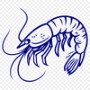 Beautiful Shrimp - For Cricut Project