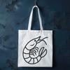 Beautiful Shrimp Vector Craft File