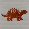 Friendly Dinosaur Clip Art A vector graphic of a friendly dinosaur, suitable for crafting and design projects.