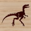 A digital representation of a dino from the ancient era as a scalable SVG graphic.