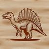 Prehistoric Cretaceous Period Spinosaurus A prehistoric Spinosaurus, a carnivorous dinosaur from the Cretaceous period.