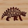 Free Dino Vector Graphics A prehistoric dino illustration in vector format, suitable for digital design and cutting projects.