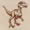 Colorful Dino Graphics Colorful dino design created as a scalable SVG file.
