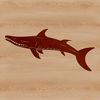Prehistoric Creature Design SVG Prehistoric dino illustration in vector format, suitable for digital art projects.
