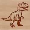A large, carnivorous theropod dinosaur from the Cretaceous period.