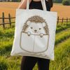 Whimsical Hedgehog Illustrations A detailed illustration of a hedgehog in various poses.