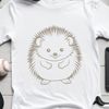 Vector Animal Illustration Hedgehog An editable, scalable image of a hedgehog created using SVG technology.