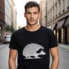 Free Downloadable Hedgehog Image Illustrated hedgehog graphic designed as vector art