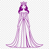 Beautiful Princess Character Vector Graphic Vector graphic design of a young female princess character.