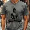 Religious iconography of the Buddha in high-resolution vector format.
