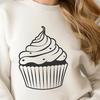 Free Unique Cupcake Printable Artwork DXF - Commercial Use