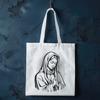 Free Virgin Mary Vector Illustration In DXF For Free Download