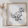 Creative Dinosaur PNG - Free Commercial Use Download