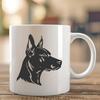 Artistic Doberman Pinscher - Craft SVG