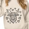 Beautiful Highland Cow - DXF For Commercial Use